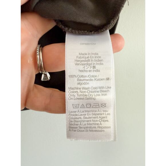 Madewell | NWT Puff-Sleeve Sweatshirt Tee in Dark Surplus Gray | Sz XS - Picture 7 of 10